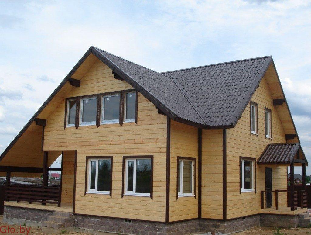 Отделка деревянных домов внутри/снаружи в Минске и области