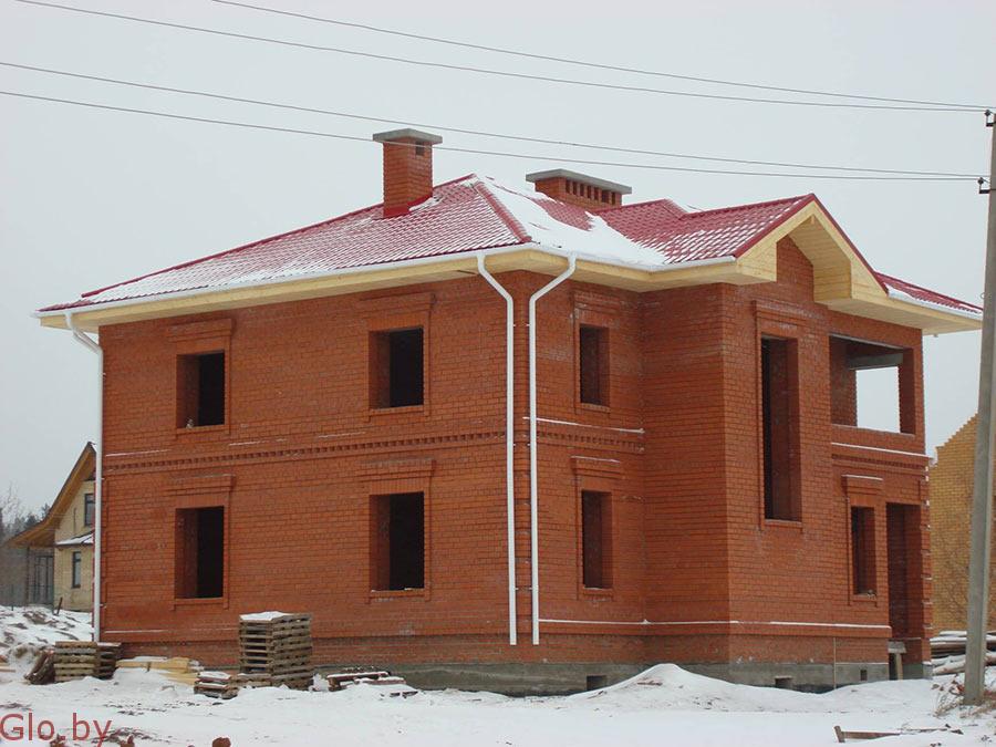 Стоительство домов из кирпича под ключ в Клецком р-не