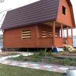 Дом Сруб из бруса 6х8. Установка на вашем участке Дом Сруб из бруса 6х8. Установка на вашем участке