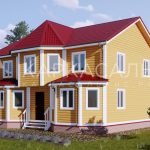Каркасный Дом 11х9 по проекту Торонто под ключ Каркасный Дом 11х9 по проекту Торонто под ключ