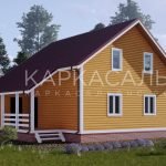 Каркасный Дом 9х10 м по проекту Раума под ключ Каркасный Дом 9х10 м по проекту Раума под ключ