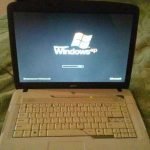 Старый ноутбук Acer Aspire, 15 дюймов