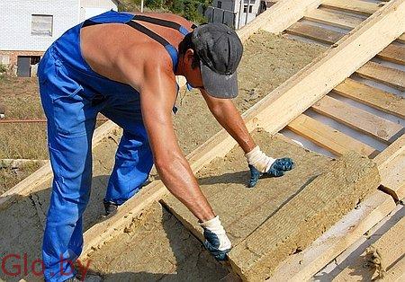 Требуются рабочие на раскладку строительной ваты на крышах