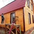 Отделка деревянных домов внутри/снаружи качественно