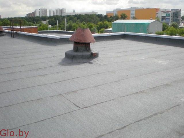 Ремонт плоской крыши