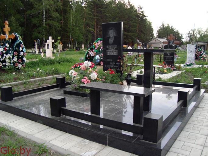 Благоустройство могил:Плитка Гресс-Керамогранит-Бессерный блок