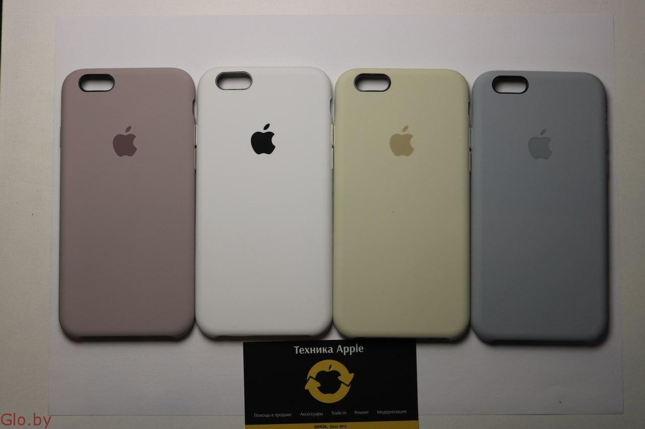 Apple Silicone Case Iphone 5 SE 6s 6 6+ 6s+ 7 7+ 8 8+ Все цвета. Доставка.