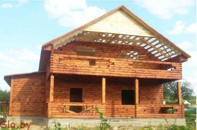 Строительство деревянных Домов/Бань из бруса с установкой по РБ