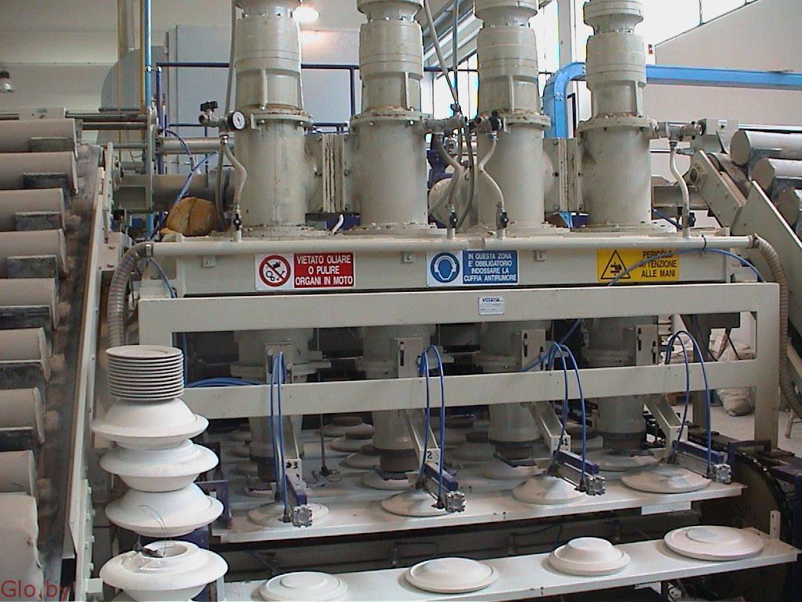 Оборудование для производства керамической, фарфоровой посуды