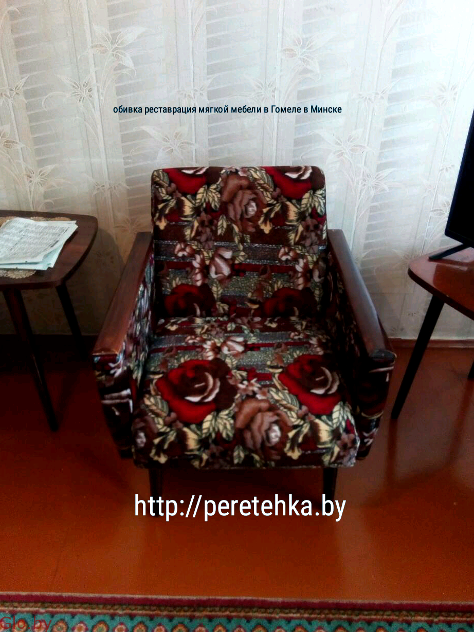 Перетяжка ремонт реставрация обивка мягкой мебели в Минске в Гомеле